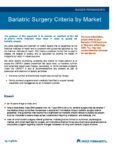 Bariatric Surgery Criteria Overview